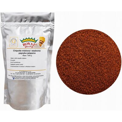 ROYAL BRAND Chili Chipotle, Papryka Mielona i Wędzona Chili Jalapeno 1kg ROYAL BRAND Chili Chipotle, Papryka Mielona i Wędzona Chili Jalapeno 1kg