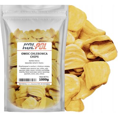 CHLEBOWIEC SUSZONY CHIPS 1kg Jackfruit Owoc Chlebowca jakość Kol-Pol CHLEBOWIEC SUSZONY CHIPS 1kg Jackfruit Owoc Chlebowca jakość Kol-Pol