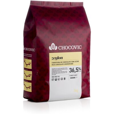 Chocovic Zeylon Czekolada Mleczna Kuwertura (Barry Callebaut) 5Kg Chocovic Zeylon Czekolada Mleczna Kuwertura (Barry Callebaut) 5Kg