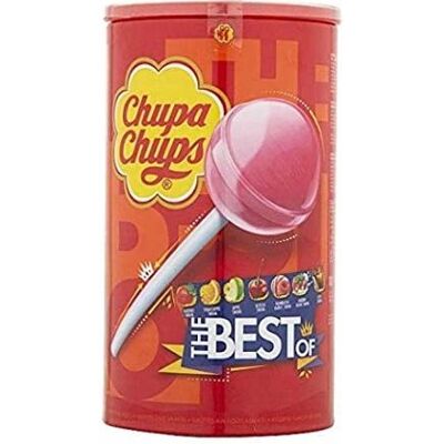 Nestle Chupa Chups, Lizaki Owocowe The Best Of, 100 Sztuk Nestle Chupa Chups, Lizaki Owocowe The Best Of, 100 Sztuk
