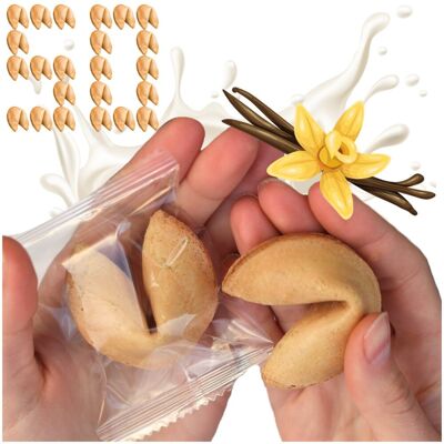Magia Ciast Ciasteczka z Wróżbą Dziękuję Za Przybycie dla Gości Ciastko Szczęścia 50szt Magia Ciast Ciasteczka z Wróżbą Dziękuję Za Przybycie dla Gości Ciastko Szczęścia 50szt
