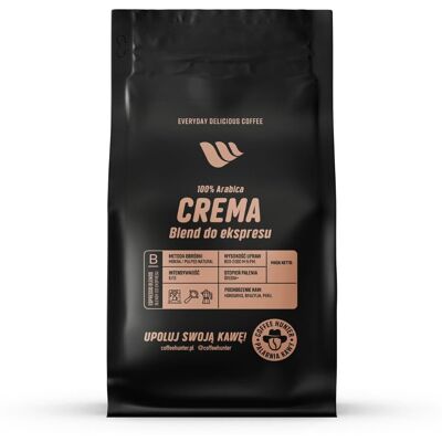 Coffee Hunter Crema Blend Arabica Espresso Kawa Coffee Hunter Crema Blend Arabica Espresso Kawa