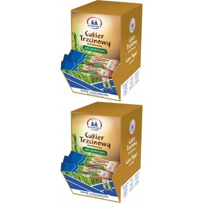 Inny producent Cukier trzcinowy TGE w saszetkach 5 g x 1000 sztuk Inny producent Cukier trzcinowy TGE w saszetkach 5 g x 1000 sztuk