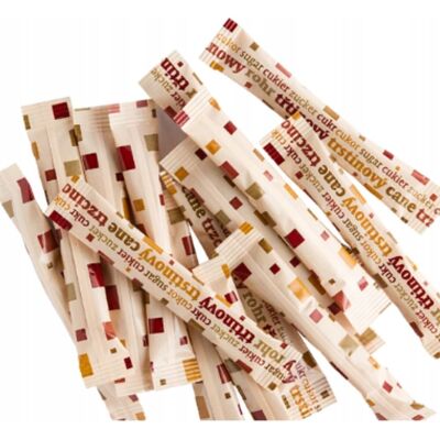inna (Inny) Cukier trzcinowy w saszetkach do kawy i herbaty sticks paluszki 4g 1000szt inna (Inny) Cukier trzcinowy w saszetkach do kawy i herbaty sticks paluszki 4g 1000szt