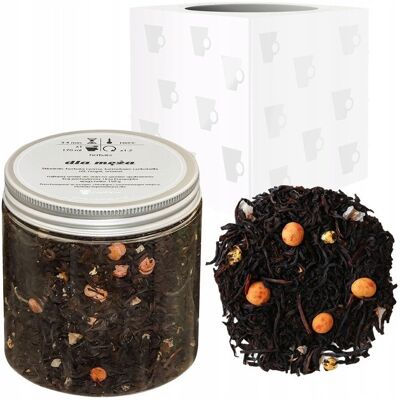 Czarna Herbata Dla Męża Karmelowe Czekoladki Sól Nugat 150g - Sypana Liściasta Herbata Premium Na Prezent Upominek Podarunek Cup&you Czarna Herbata Dla Męża Karmelowe Czekoladki Sól Nugat 150g - Sypana Liściasta Herbata Premium Na Prezent Upominek Podarunek Cup&you