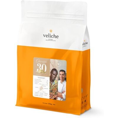 Inny producent Czekolada biała 2,5kg Veliche WHITE OBSESSION 30% Inny producent Czekolada biała 2,5kg Veliche WHITE OBSESSION 30%