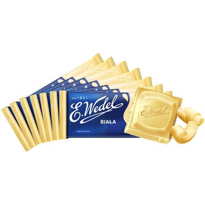 Czekolada biała E.Wedel 7 sztuk x 80 g E.Wedel Czekolada biała E.Wedel 7 sztuk x 80 g E.Wedel