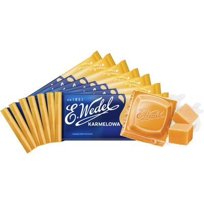 Czekolada biała karmelowa 7 sztuk x 80 g E.Wedel Czekolada biała karmelowa 7 sztuk x 80 g E.Wedel