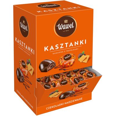 Wawel Display Czekoladki Nadziewane Kasztanki Wewel 2,3kg Wawel Display Czekoladki Nadziewane Kasztanki Wewel 2,3kg