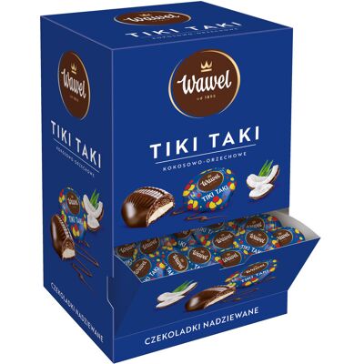 Display Czekoladki Nadziewane Tiki Taki Wawel 2,2kg Display Czekoladki Nadziewane Tiki Taki Wawel 2,2kg