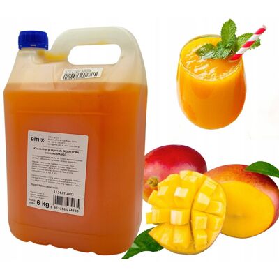 Inny producent Emix Granita Mango - Koncentrat do przygotowania napoju 6 kg Inny producent Emix Granita Mango - Koncentrat do przygotowania napoju 6 kg