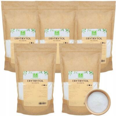 Green Essence ERYTRYTOL 5kg erytrol keto naturalny słodzik jak cukier niskokaloryczny Green Essence ERYTRYTOL 5kg erytrol keto naturalny słodzik jak cukier niskokaloryczny