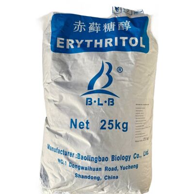 Santini Erytrytol erytrol słodzik zero kalorii, worek 25 kg Santini Erytrytol erytrol słodzik zero kalorii, worek 25 kg