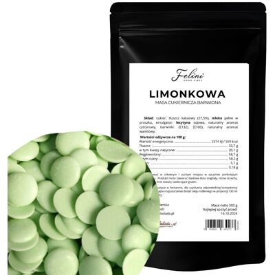 Inny producent Felini czekolada lemon 33,7% 500g Inny producent Felini czekolada lemon 33,7% 500g