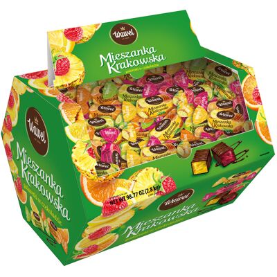 Wawel - Mieszanka Krakowska Kuferek - 2.8 kg - Confectionery Wawel - Mieszanka Krakowska Kuferek - 2.8 kg - Confectionery