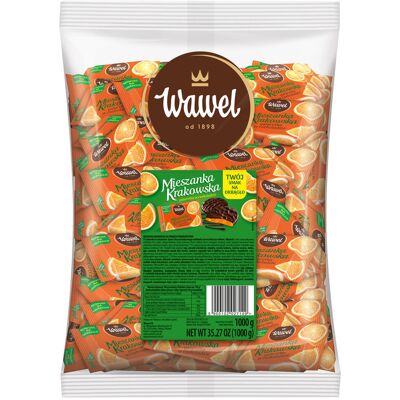 Galaretki W Czekoladzie Mieszanka Krakowska Na Okrągło O Smaku Pomarańczy Wawel 1Kg Galaretki W Czekoladzie Mieszanka Krakowska Na Okrągło O Smaku Pomarańczy Wawel 1Kg