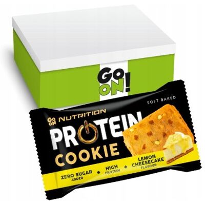 Sante Go On Ciastko Proteinowe Sernik Z Cytryną Lemon Cheesecake 50G*18Szt Protei Sante Go On Ciastko Proteinowe Sernik Z Cytryną Lemon Cheesecake 50G*18Szt Protei
