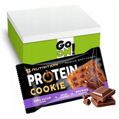 inna (Inny) Go On Nutrition Ciastko Proteinowe Brownie 50g - zestaw 18 sztuk inna (Inny) Go On Nutrition Ciastko Proteinowe Brownie 50g - zestaw 18 sztuk