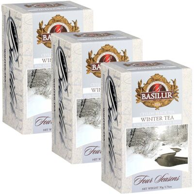 Herbata czarna Basilur Winter Tea cejlońska 25 szt. Herbata czarna Basilur Winter Tea cejlońska 25 szt.