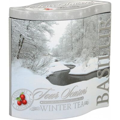 Herbata Czarna Basilur Winter Tea Z Żurawiną 100 G Herbata Czarna Basilur Winter Tea Z Żurawiną 100 G