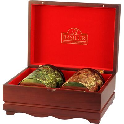 Herbata czarna Basilur Wooden Presenter 200 g Herbata czarna Basilur Wooden Presenter 200 g
