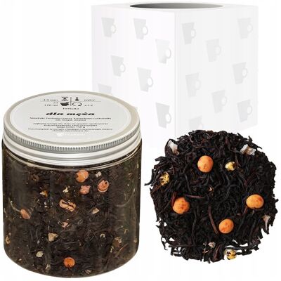 Herbata Czarna Dla Męża Karmelowe Czekoladki Sól Nugat 150g - Sypana Liściasta Herbata Premium Na Prezent Upominek Cup&you Herbata Czarna Dla Męża Karmelowe Czekoladki Sól Nugat 150g - Sypana Liściasta Herbata Premium Na Prezent Upominek Cup&you