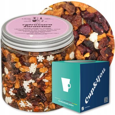 Cup&You Herbata Owocowa Cytrusowa Żurawina O Smaku Winogronowo Żurawinowym Premium - Herbata Liściasta Sypana Mieszanka Napar Susz - Gotowa Na Prezent Upomi.. Cup&You Herbata Owocowa Cytrusowa Żurawina O Smaku Winogronowo Żurawinowym Premium - Herbata Liściasta Sypana Mieszanka Napar Susz - Gotowa Na Prezent Upomi..
