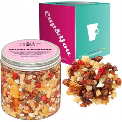 Cup&You Herbata Owocowa Gorzka Lemoniada Kandyzowany Ananas Czerwona Porzeczka 200g - Herbata Sypana Liściasta Napar Z Suszu Premium Na Prezent Upominek Cup.. Cup&You Herbata Owocowa Gorzka Lemoniada Kandyzowany Ananas Czerwona Porzeczka 200g - Herbata Sypana Liściasta Napar Z Suszu Premium Na Prezent Upominek Cup..
