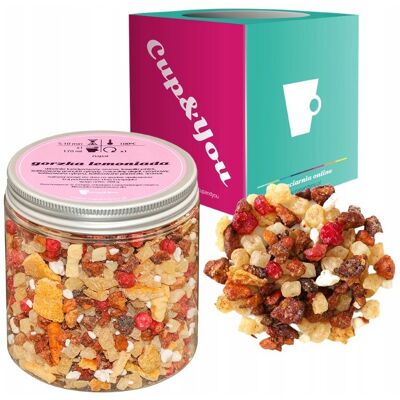Cup&You Herbata Owocowa Gorzka Lemoniada Kandyzowany Ananas Czerwona Porzeczka 200g - Herbata Sypana Liściasta Napar Z Suszu Premium Na Prezent Upominek Pod.. Cup&You Herbata Owocowa Gorzka Lemoniada Kandyzowany Ananas Czerwona Porzeczka 200g - Herbata Sypana Liściasta Napar Z Suszu Premium Na Prezent Upominek Pod..