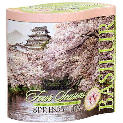 Herbata Zielona Basilur Spring Z Ananasem 100 G Herbata Zielona Basilur Spring Z Ananasem 100 G