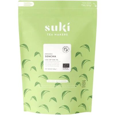 Herbata Zielona Sencha 400 G Liściasta Bez Dodatków Suki Tea Premium Sypana Herbata Zielona Sencha 400 G Liściasta Bez Dodatków Suki Tea Premium Sypana