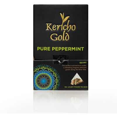Herbata ziołowa Kericho Gold Pure Mięta pieprzowa 150 piramidek HoReCa Herbata ziołowa Kericho Gold Pure Mięta pieprzowa 150 piramidek HoReCa
