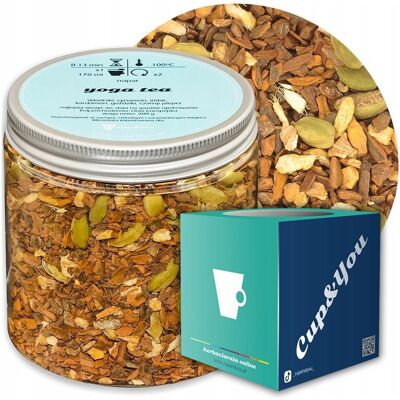 Cup&You Herbata Ziołowa Yoga Tea O Smaku Rozgrzewającej Mieszanki Przypraw Premium - Herbata Liściasta Sypana Mieszanka Napar Susz - Gotowa Na Prezent Upomi.. Cup&You Herbata Ziołowa Yoga Tea O Smaku Rozgrzewającej Mieszanki Przypraw Premium - Herbata Liściasta Sypana Mieszanka Napar Susz - Gotowa Na Prezent Upomi..
