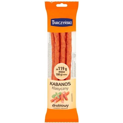 Inny producent Kabanosy drobiowe klasyczne Tarczyński około 1 kg Inny producent Kabanosy drobiowe klasyczne Tarczyński około 1 kg