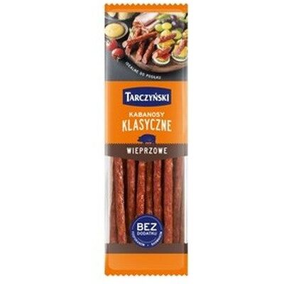 Inny producent Kabanosy wieprzowe klasyczne około 1 kg Inny producent Kabanosy wieprzowe klasyczne około 1 kg