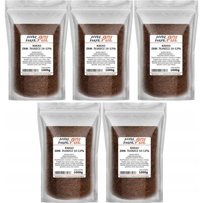 KAKAO 5kg Naturalne w proszku Alkalizowane wysoka jakość Premium Kol-Pol KAKAO 5kg Naturalne w proszku Alkalizowane wysoka jakość Premium Kol-Pol