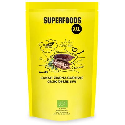 BIO PLANET Organiczne Surowe Ziarna Kakao - Cacao Beans BIO PLANET Organiczne Surowe Ziarna Kakao - Cacao Beans