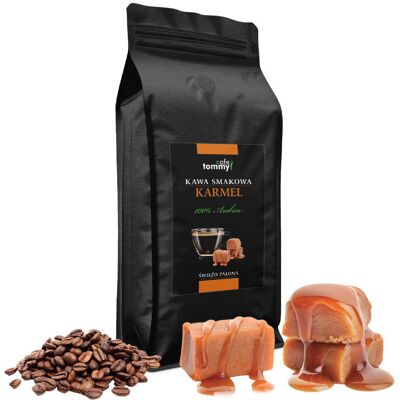 Kawa karmel arabica 1 kg ziarno Tommy cafe prezent Kawa karmel arabica 1 kg ziarno Tommy cafe prezent