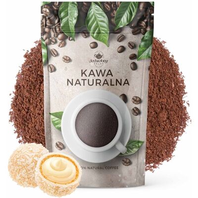 Jedwabny Szlak Kawa mielona ARABICA RAFAELLO 500g ziarno świeża smakowa palona Jedwabny Szlak Kawa mielona ARABICA RAFAELLO 500g ziarno świeża smakowa palona