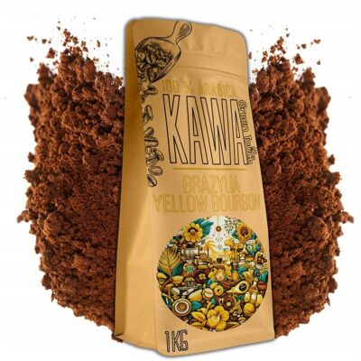 Kawa Mielona Brazylia Yellow Bourbon 100% Arabica 1 Kg Green Touch Kawa Mielona Brazylia Yellow Bourbon 100% Arabica 1 Kg Green Touch