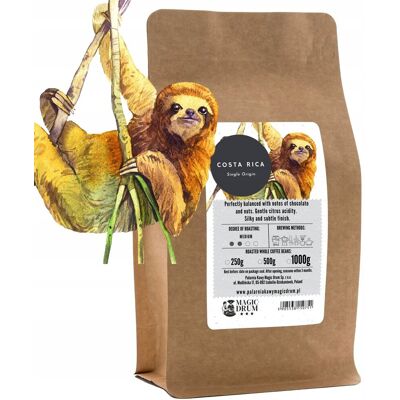 Ingagi Coffee Kawa mielona KOSTARYKA 500g świeżo palona Ingagi Coffee Kawa mielona KOSTARYKA 500g świeżo palona