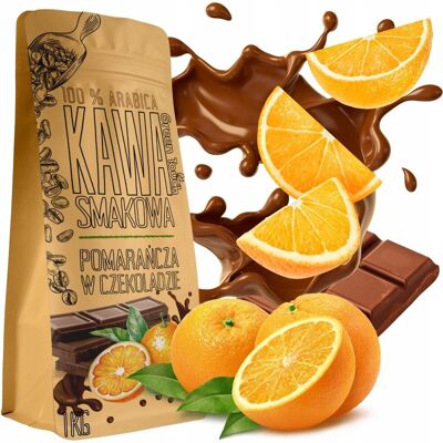 Kawa Mielona Smakowa Pomarańcze W Czekoladzie Czekolada 1 Kg Green Touch Kawa Mielona Smakowa Pomarańcze W Czekoladzie Czekolada 1 Kg Green Touch