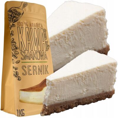 Kawa Mielona Smakowa Sernik O Smaku Sernika Ciasta 1 Kg Green Touch Kawa Mielona Smakowa Sernik O Smaku Sernika Ciasta 1 Kg Green Touch