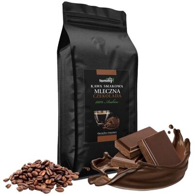 Tommy Cafe Kawa mleczna czekolada arabica 1 kg ziarno Tommy Tommy Cafe Kawa mleczna czekolada arabica 1 kg ziarno Tommy