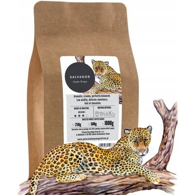 Ingagi Coffee Kawa SALVADOR 500g świeżo palona arabica mielona Ingagi Coffee Kawa SALVADOR 500g świeżo palona arabica mielona