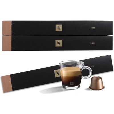 Kawa W Kapsułkach O Smaku Cosi Nespresso 30 Kapsułek Kawa W Kapsułkach O Smaku Cosi Nespresso 30 Kapsułek
