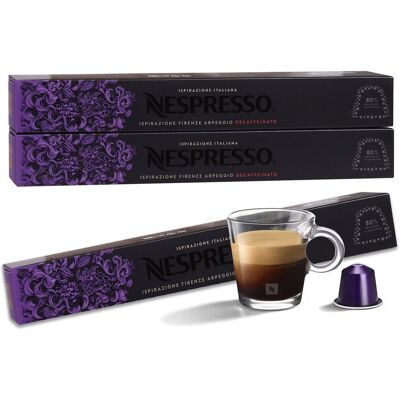 Kawa W Kapsułkach O Smaku Firenze Arpeggio Decaffeinato Nespresso 30 Kapsułek Kawa W Kapsułkach O Smaku Firenze Arpeggio Decaffeinato Nespresso 30 Kapsułek