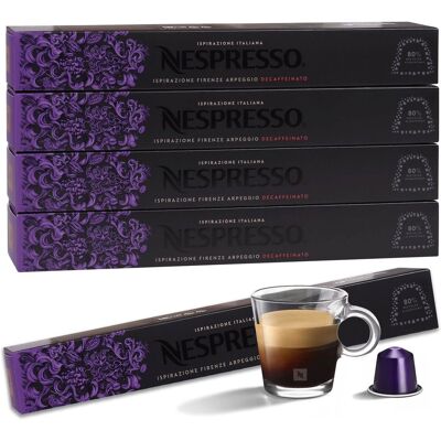 Kawa W Kapsułkach O Smaku Firenze Arpeggio Decaffeinato Nespresso 50 Kapsułek Kawa W Kapsułkach O Smaku Firenze Arpeggio Decaffeinato Nespresso 50 Kapsułek
