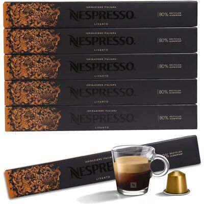 Kawa W Kapsułkach O Smaku Ispirazione Genova Livanto Nespresso 50 Kapsułek Kawa W Kapsułkach O Smaku Ispirazione Genova Livanto Nespresso 50 Kapsułek