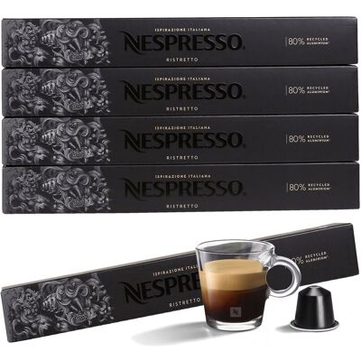 Kawa W Kapsułkach O Smaku Ispirazione Ristretto Italiano Nespresso 50 Kapsułek Kawa W Kapsułkach O Smaku Ispirazione Ristretto Italiano Nespresso 50 Kapsułek